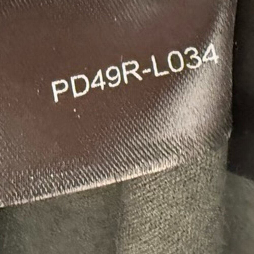 Lafayette 148 New York Women's Black Leather Ankle Leggings Pants Size L - Picture 6 of 11